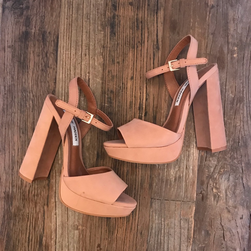 Steve Madden Chunky Heel Sandals